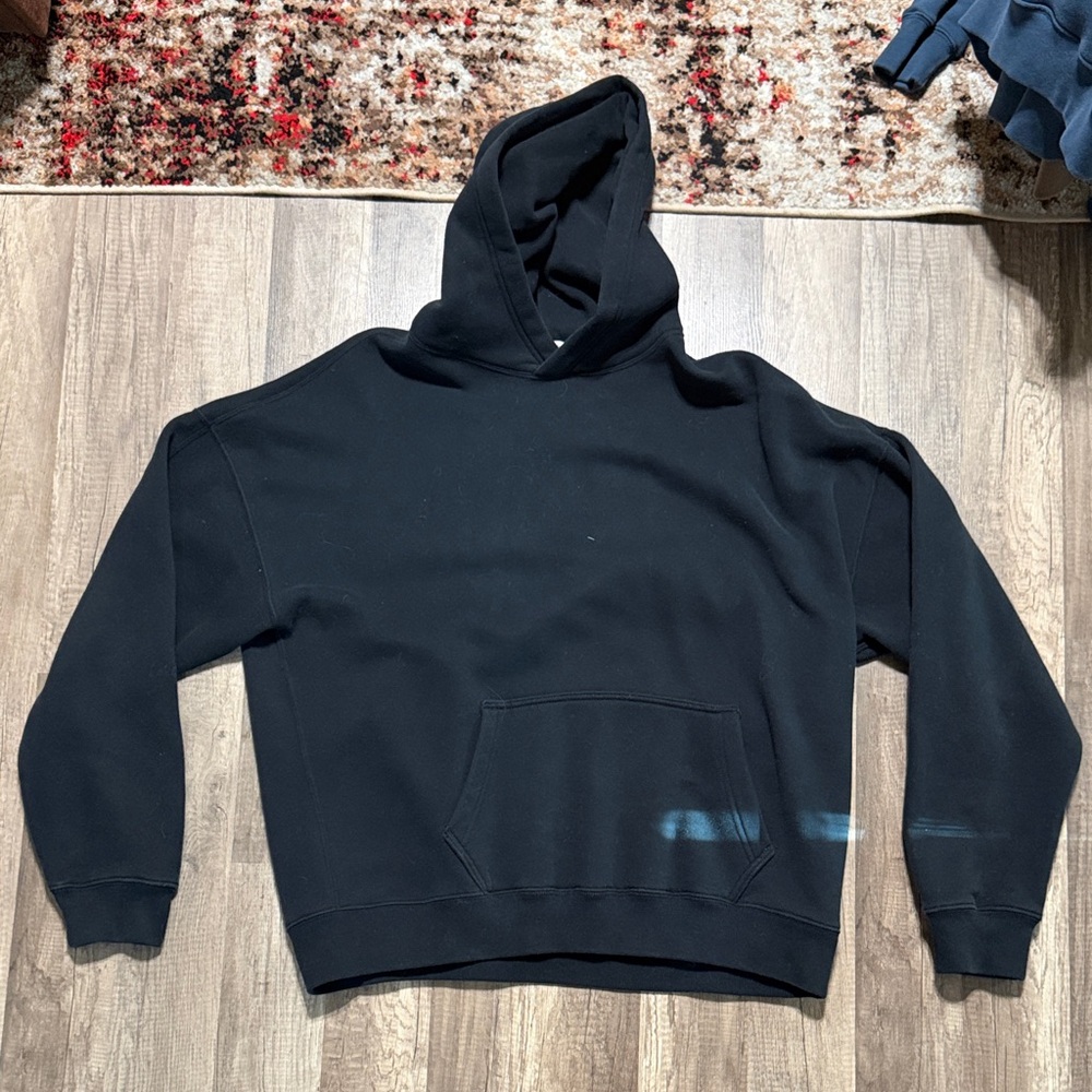 Abercrombie & Fitch Oversized Black Hoodie